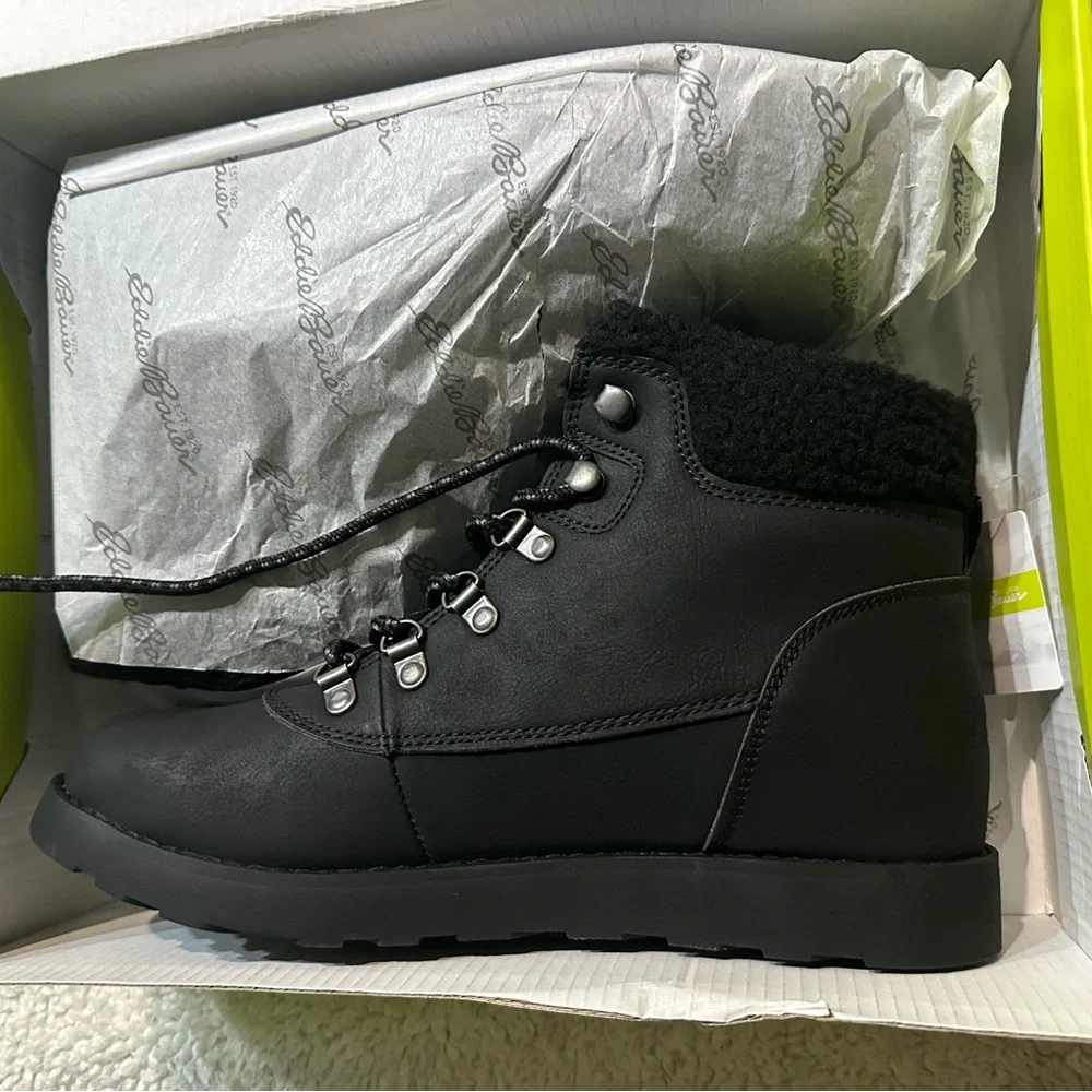 Eddie Bauer Black Winter & Rain Boots